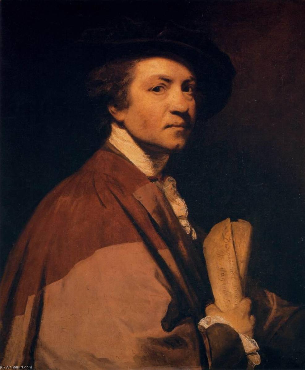 Order Paintings Reproductions Self Portrait, 1775 by Joshua Reynolds | ArtsDot.com