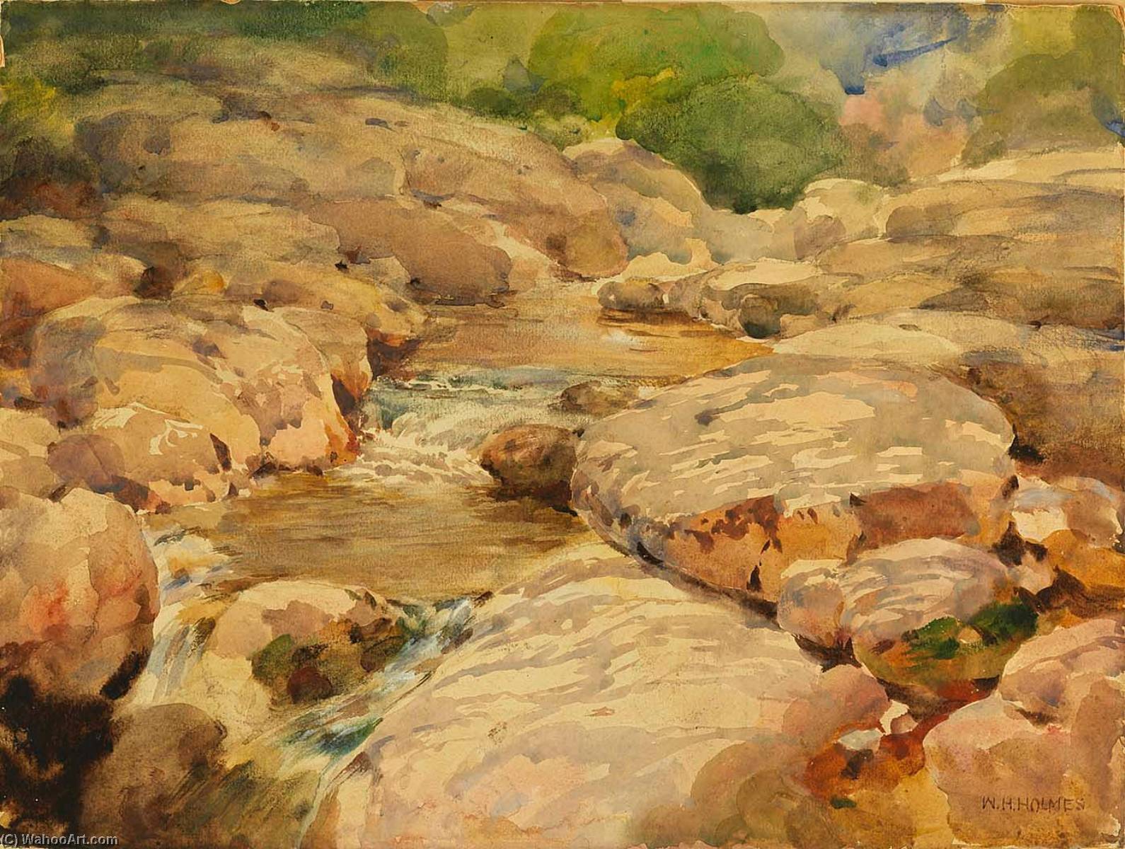 Order Paintings Reproductions The Placid Potomac by William Henry Holmes (1846-1933, United States) | ArtsDot.com