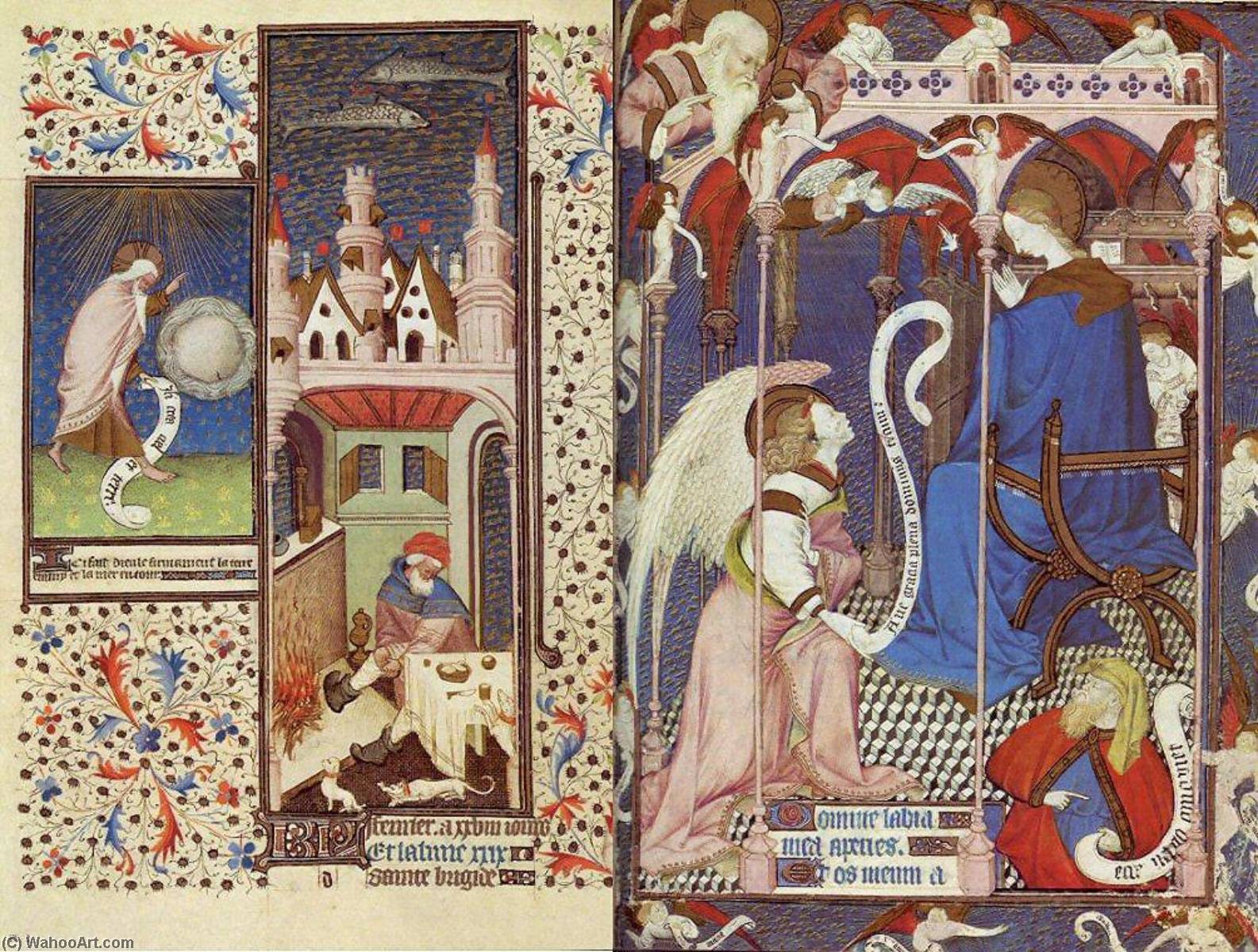 Order Oil Painting Replica Grandes heures de Rohan by Rohan Master (1410-1440) | ArtsDot.com