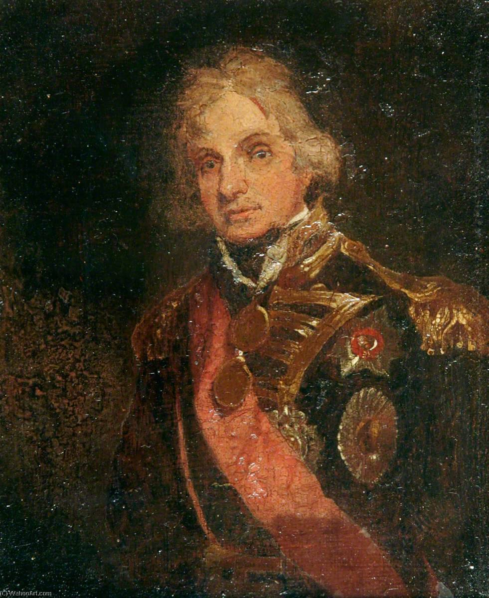 Order Art Reproductions Horatio Nelson (1758–1805) by Samuel Lane (1780-1859) | ArtsDot.com