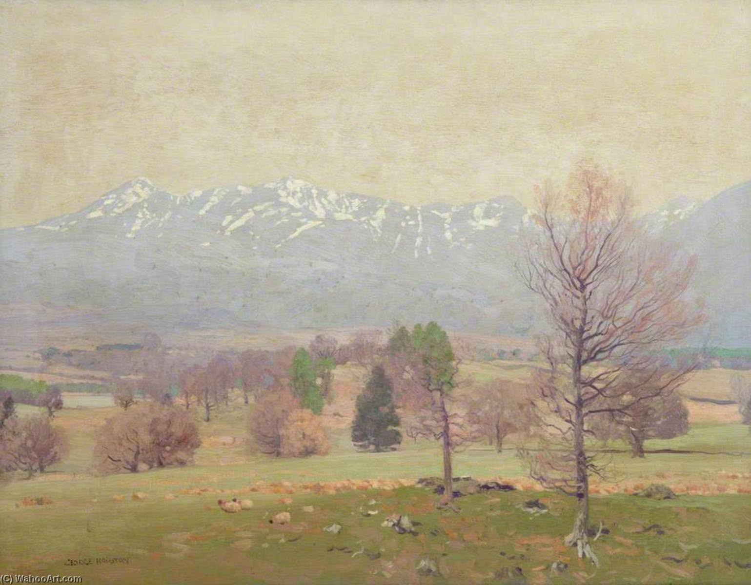 Buy Museum Art Reproductions Early Morning by George Houston (1869-1947) | ArtsDot.com