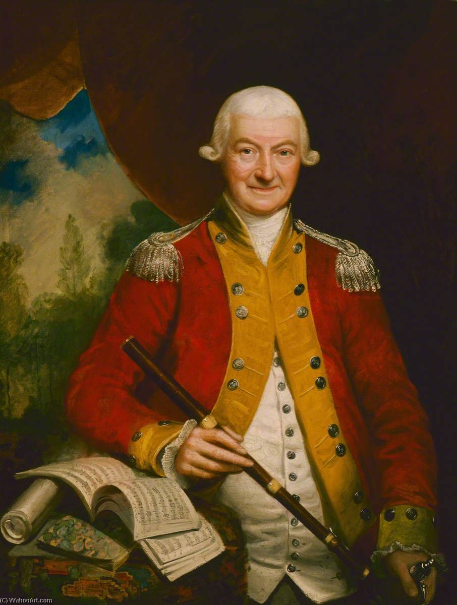 Order Oil Painting Replica General John Reid (1721–1807), 1806 by George Watson (1767-1837) | ArtsDot.com