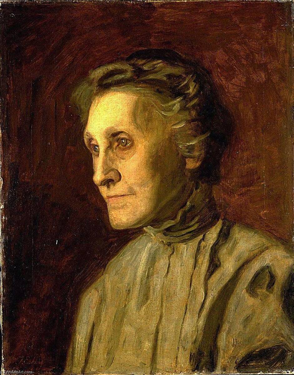 Buy Museum Art Reproductions Portrait of Mrs. Helen Mac Knight (Portrait of a Mother), 1903 by Thomas Eakins (1844-1916, United States) | ArtsDot.com