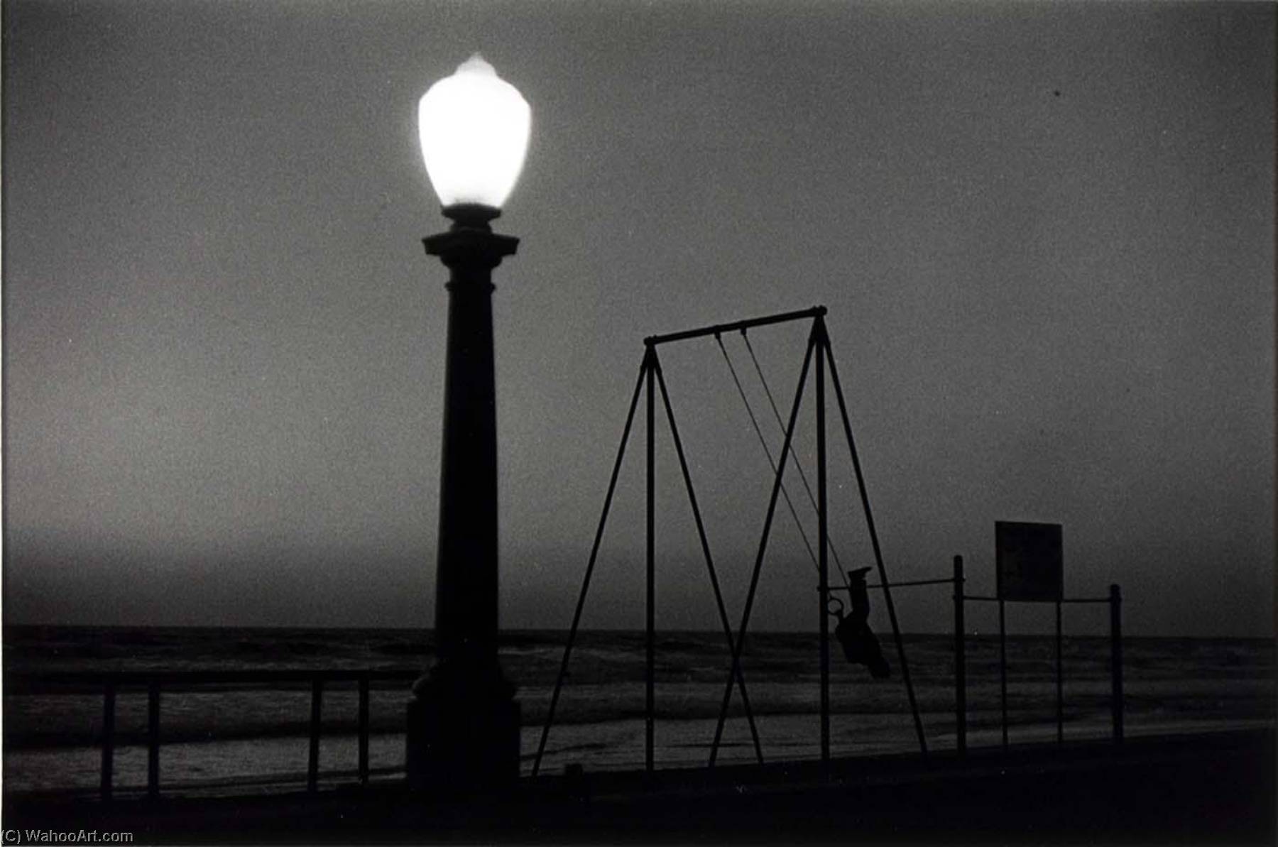 San Diego (Lightpost, Swings), 1971 by Alvin Lieberman Alvin Lieberman | ArtsDot.com