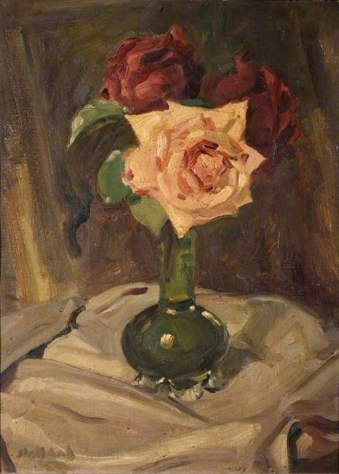 Order Art Reproductions Roses by George Herbert Buckingham (Inspired By) (1901-1987) | ArtsDot.com