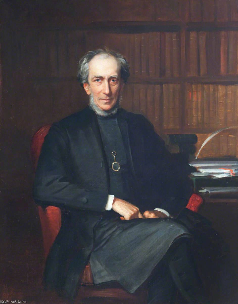 Order Paintings Reproductions Bishop Charles Perry (1807–1891) by Henry Weigall (1829-1925) | ArtsDot.com