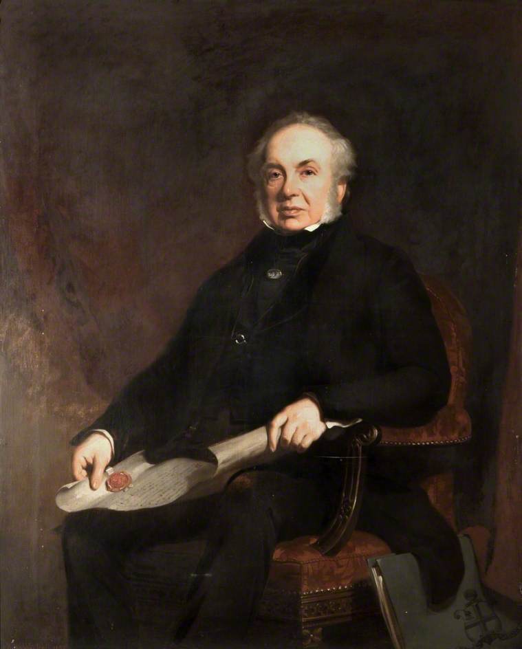 Order Oil Painting Replica Joseph Brooks Yates (1780–1855), 1850 by Philip Westcott (1815-1878) | ArtsDot.com