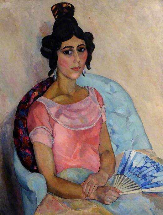 Buy Museum Art Reproductions Spanish Girl, 1922 by Edward Wolfe (Inspired By) (1897-1982) | ArtsDot.com