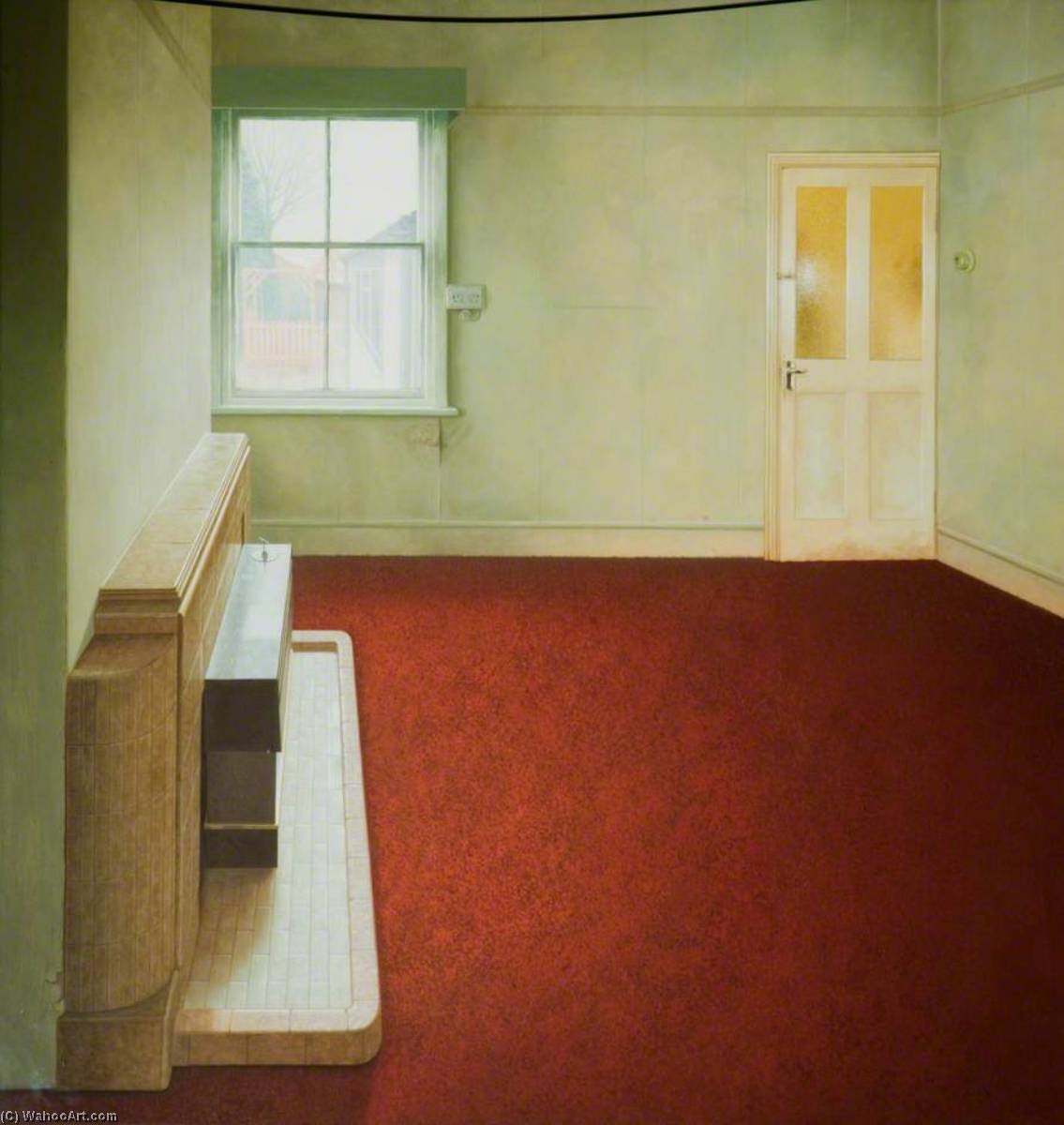 Memorial Painting (left wing of diptych), 1998 by Andrew Tift Andrew Tift | ArtsDot.com