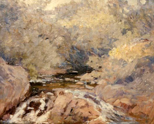 Order Oil Painting Replica Brook Falls Josias River, (painting), 1926 by Horace G Hewes (1849-1927) | ArtsDot.com