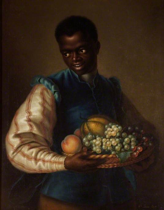 Order Oil Painting Replica The Black Boy, 1769 by William Jones (1746-1794) | ArtsDot.com