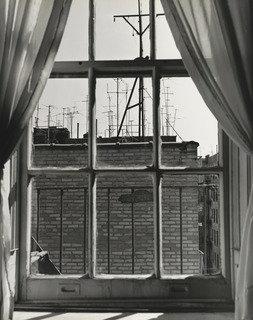 Order Oil Painting Replica Rooftops, New York, 1950 by Ilse Bing (Inspired By) (1899-1998, Germany) | ArtsDot.com