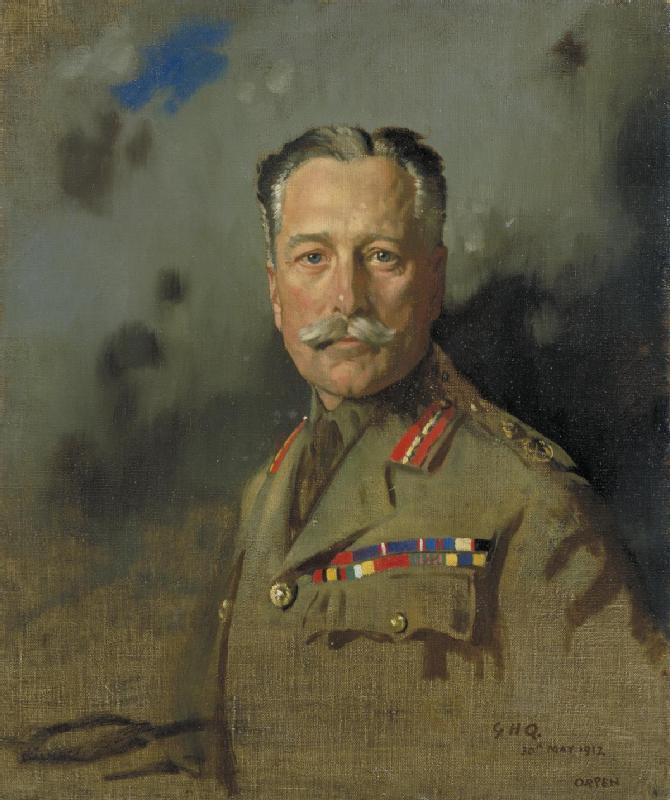 Order Oil Painting Replica Field Marshal Sir Douglas Haig, 1917 by William Newenham Montague Orpen | ArtsDot.com