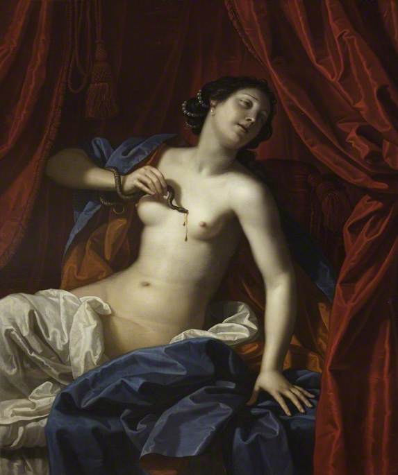 Order Art Reproductions The Death of Cleopatra by Benedetto Gennari The Younger (1633-1715, Italy) | ArtsDot.com