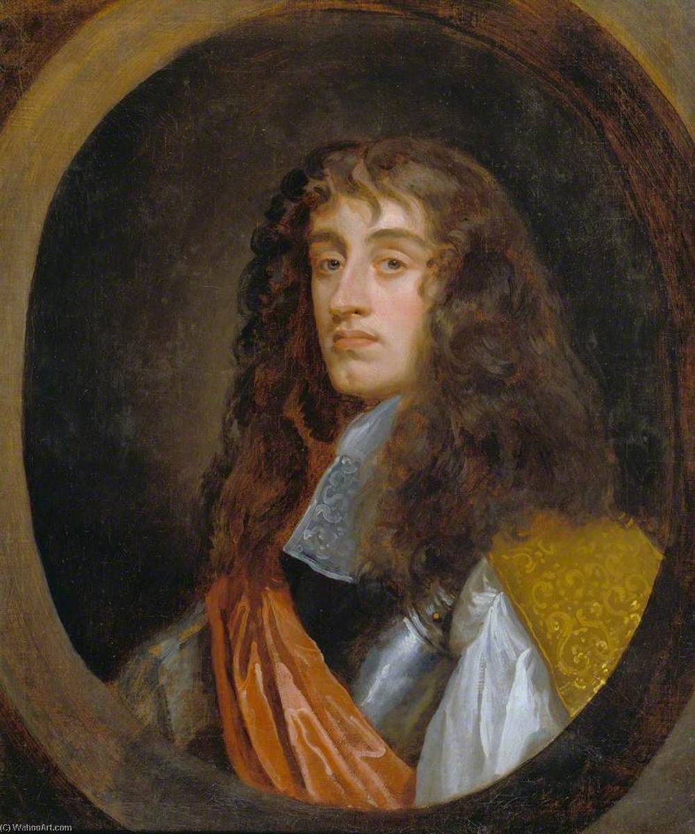 Order Paintings Reproductions James II (1633–1701), as Duke of York, 1660 by John Greenhill (1644-1676) | ArtsDot.com