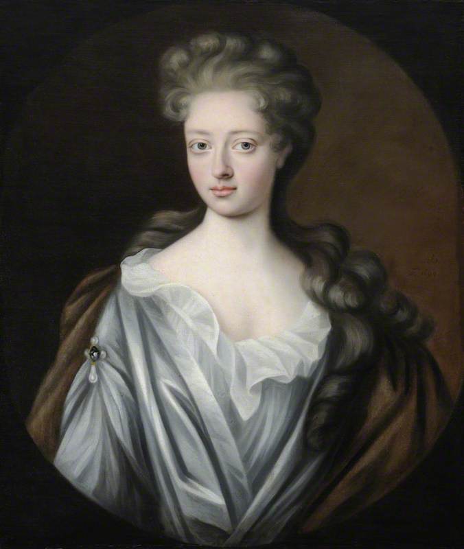 Order Paintings Reproductions Mary Compton (d.1700), Lady Bourchier ( ), 1699 by Johannes Verelst (1648-1734) | ArtsDot.com