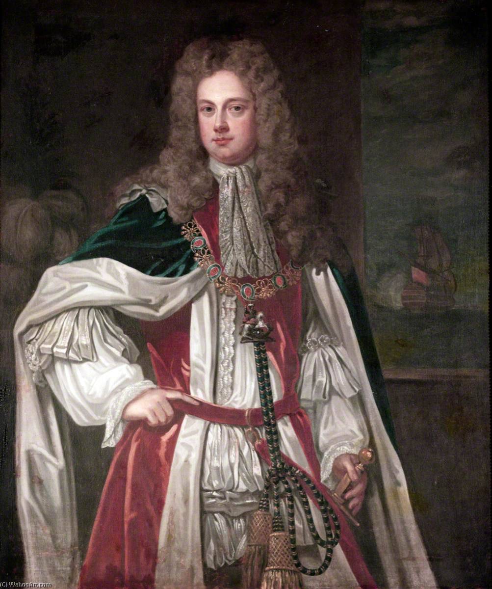 Buy Museum Art Reproductions Thomas Wentworth, Earl of Strafford, 1712 by Charles D' Agar (1669-1723) | ArtsDot.com