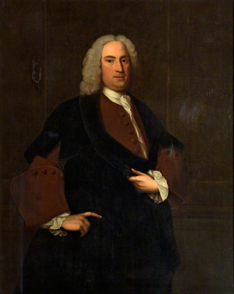 Order Paintings Reproductions Thomas Atwood Senior, City Councillor, 1728 by Johan Van Diest (1695-1757) | ArtsDot.com