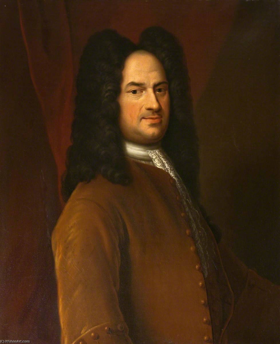 Order Art Reproductions James Stanhope (1673–1721), 1st Earl of Stanhope by Johan Van Diest (1695-1757) | ArtsDot.com
