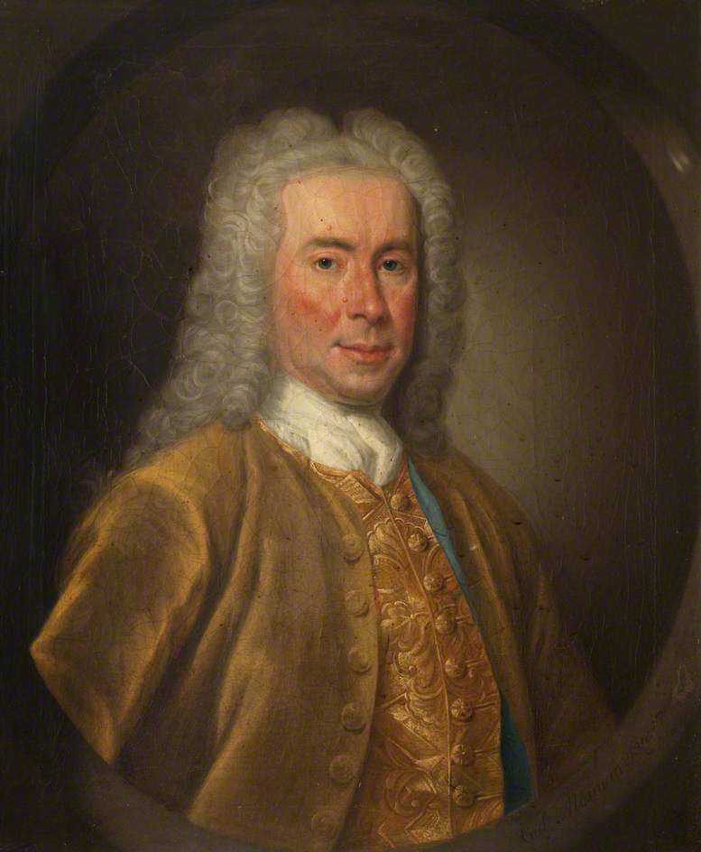 Order Art Reproductions Portrait of a Georgian Gentleman, 1744 by William Mosman (1700-1771) | ArtsDot.com