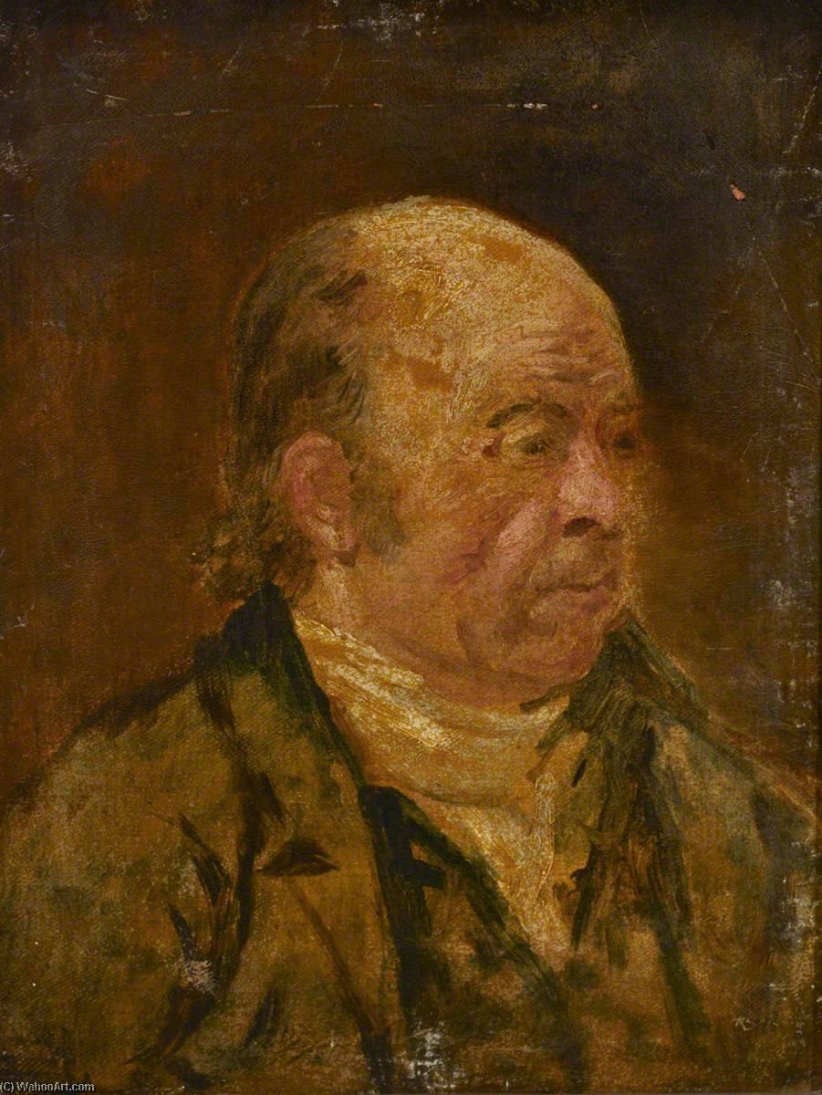 Order Paintings Reproductions John Wilkinson, a Greenwich Pensioner, 1832 by John Burnet (1784-1868) | ArtsDot.com