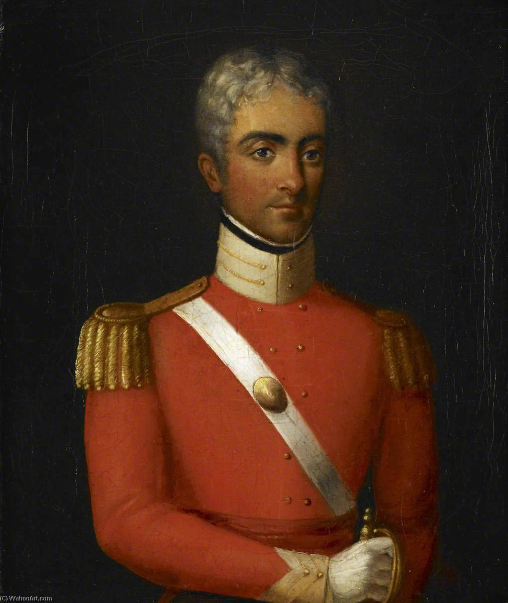 Captain Robert Smith (1787–1853), Bengal Engineers, 1830 by Jivan Ram Jivan Ram | ArtsDot.com