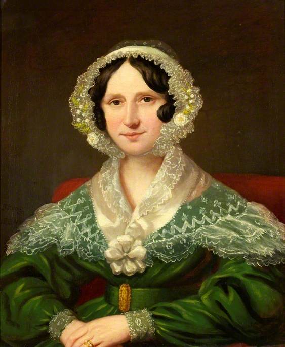 Margaret Stancomb, née Salter, Wife of William Stancomb, 1805 by John King (1929-2014) John King | ArtsDot.com