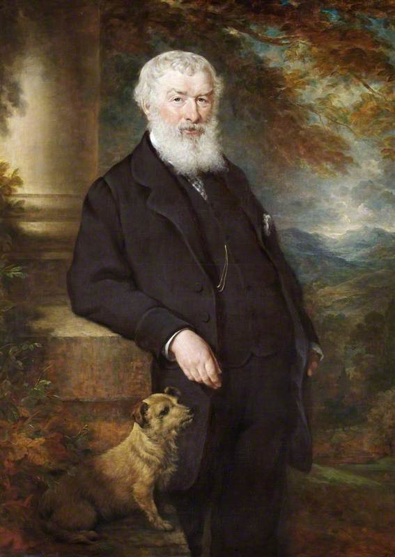Buy Museum Art Reproductions Henry Arthur Hoare of Wavendon (1804–1873), 1870 by Richard Augustus Clack (1801-1880) | ArtsDot.com
