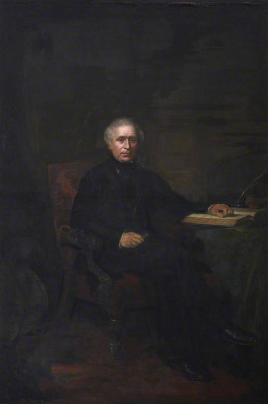 Order Paintings Reproductions Sir David Brewster (1781–1868), 1859 by William Salter Herrick (1807-1891) | ArtsDot.com