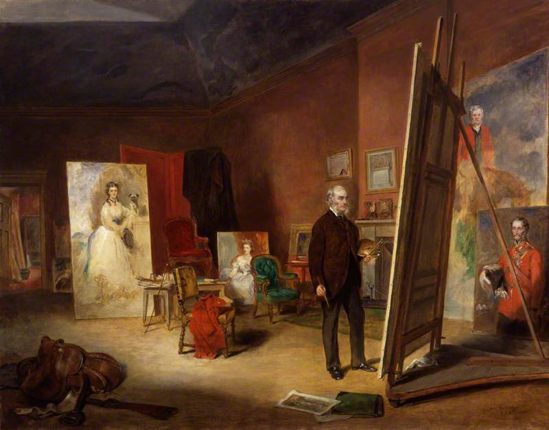 Order Art Reproductions Sir Francis Grant, 1866 by John Ballantyne (1815-1897) | ArtsDot.com