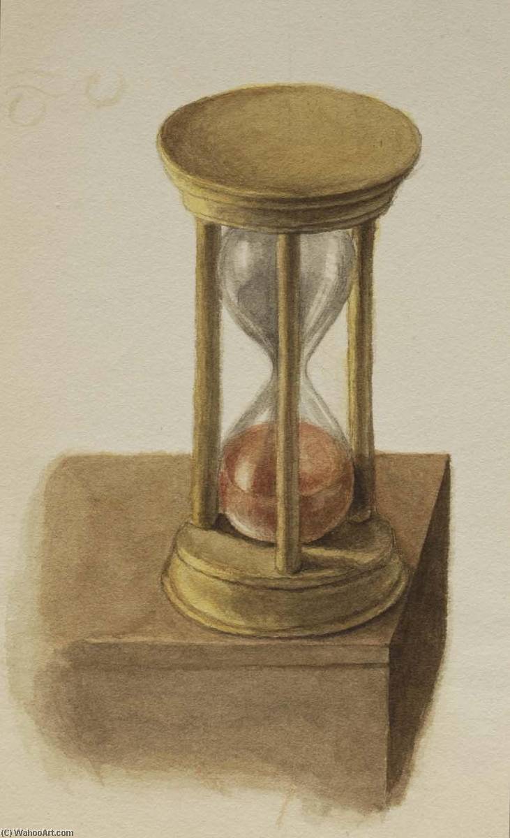 Order Oil Painting Replica Untitled (Hourglass), 1874 by Mary Morris Vaux Walcott (1860-1940) | ArtsDot.com