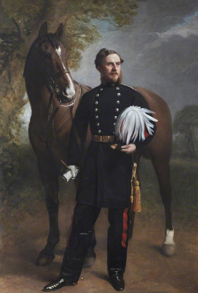 Order Art Reproductions Sir Robert Anstruther of Balcaskie (1834–1886), 5th Bt, MP, 1866 by Charles Augustus Henry Lutyens (1829-1915) | ArtsDot.com