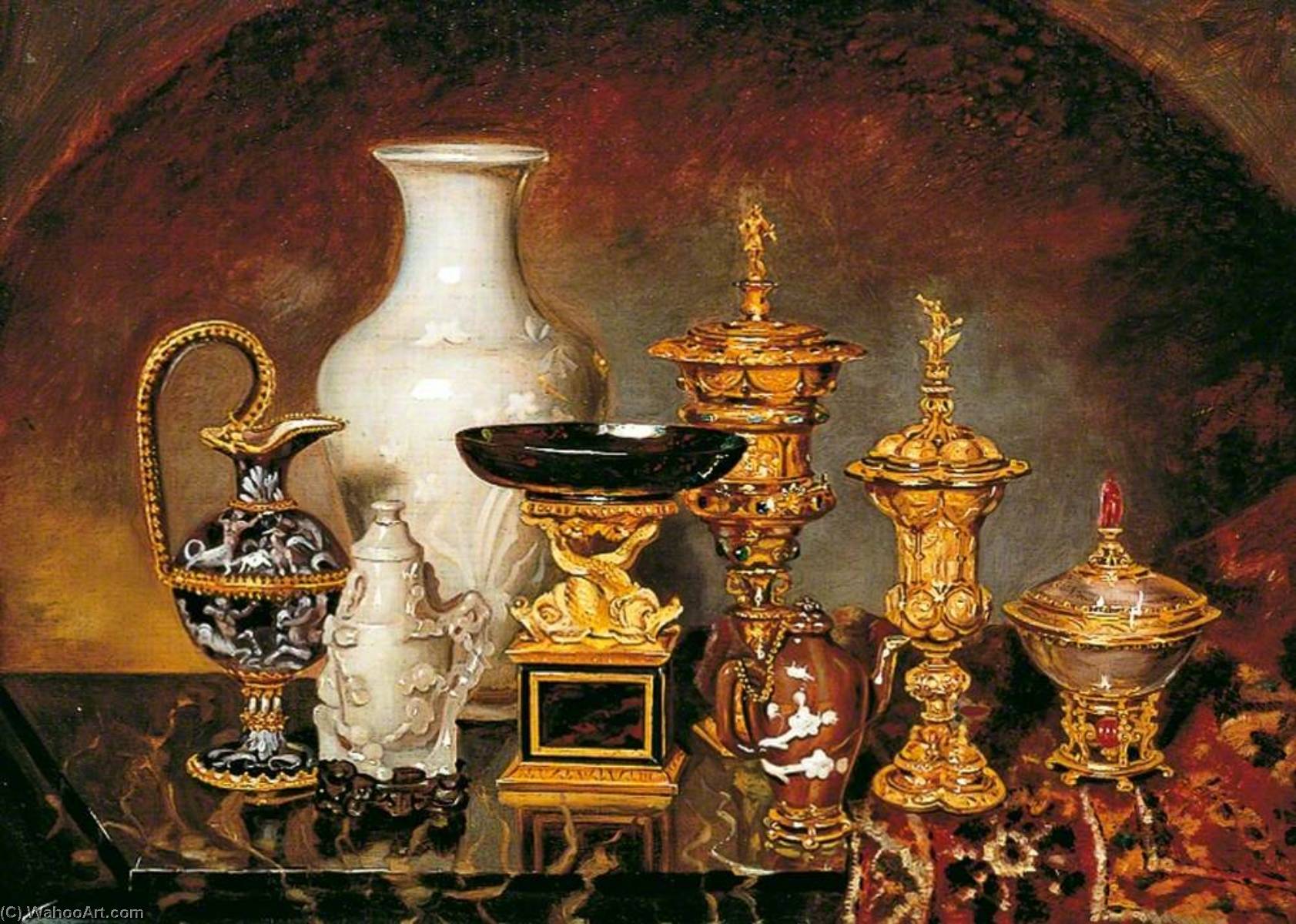 Acquistare Riproduzioni Di Quadri Oggetti di Vertu, 1844 di Willes Maddox (1813-1853) | ArtsDot.com