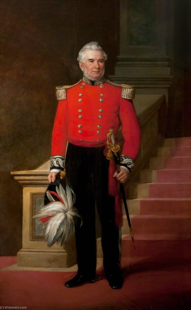 顺序 藝術再現 Sir Edward Coey, DL, Mayor (1861) 通过 Thomas Alfred Jones (1823-1893) | ArtsDot.com
