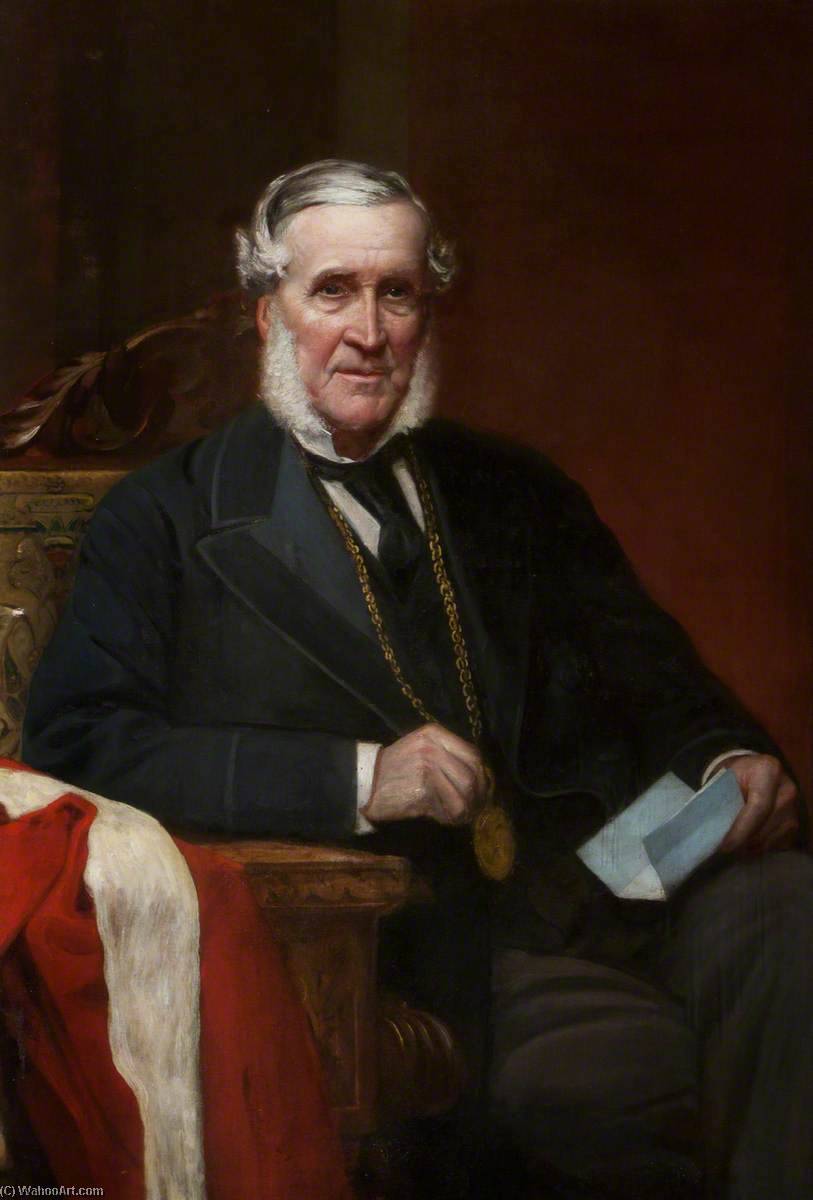 Compra Riproduzioni D'arte Del Museo William Ewart (1817-1889), deputato, sindaco (1859 1860) di Thomas Alfred Jones (1823-1893) | ArtsDot.com