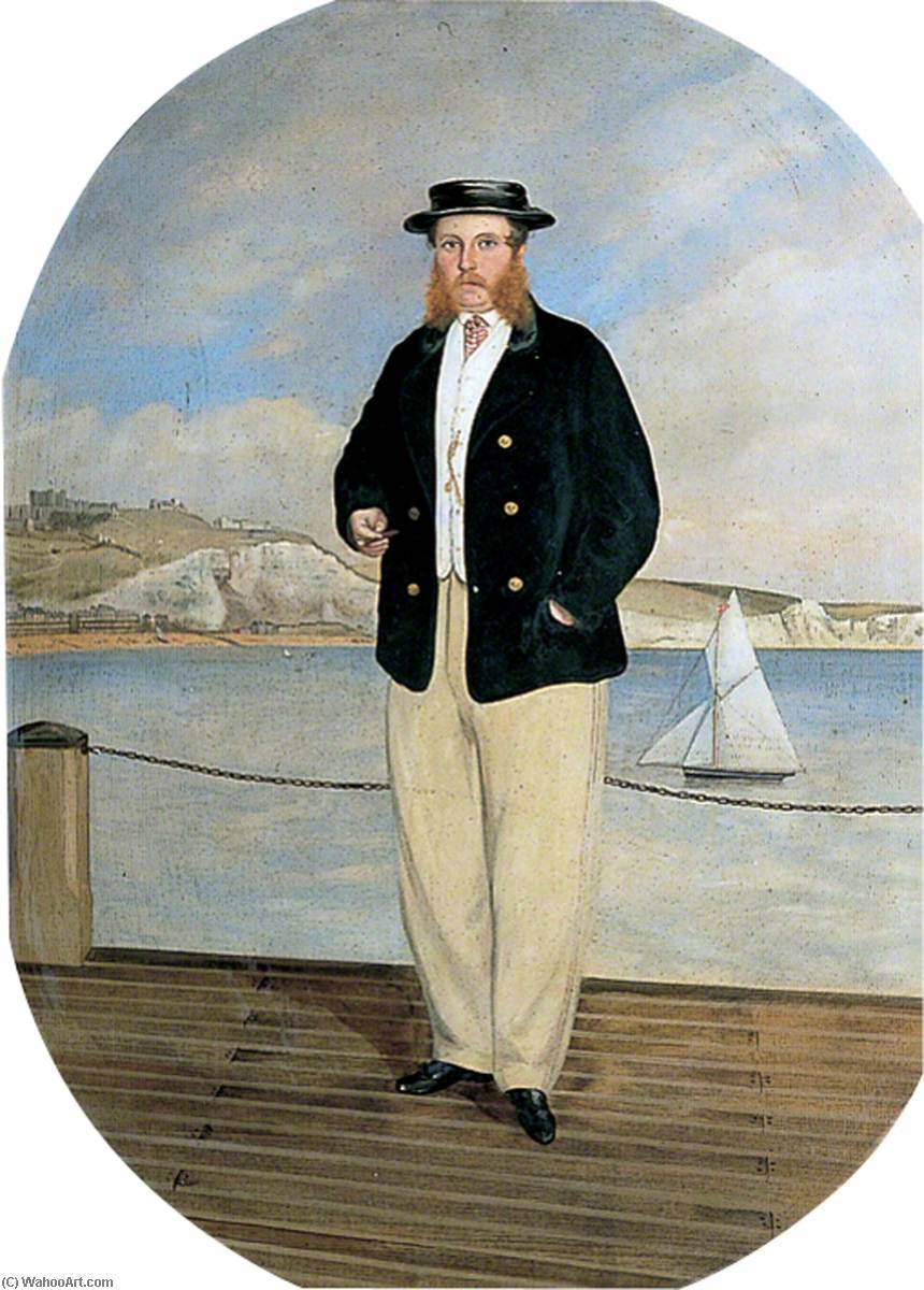 Order Paintings Reproductions H. P. Mackenzie, Dover Builder, 1865 by George W Baldry (1835-1929) | ArtsDot.com