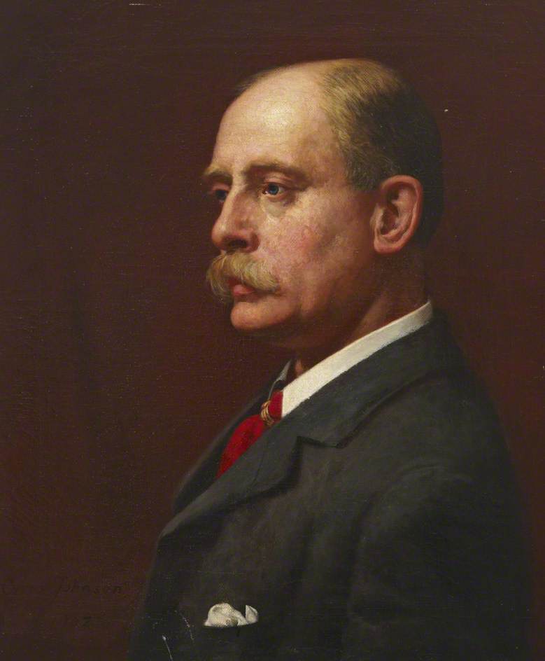 顺序 油畫 Horatio Brian Donkin爵士(1845年至1927年), 1902 通过 Cyrus Johnson (1848-1925) | ArtsDot.com