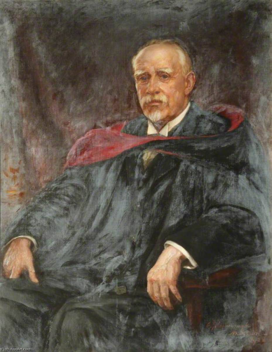 Buy Museum Art Reproductions Edward Armstrong (1846–1928), Pro Provost (1911–1927), 1922 by Charles Goldsborough Anderson (1865-1936) | ArtsDot.com