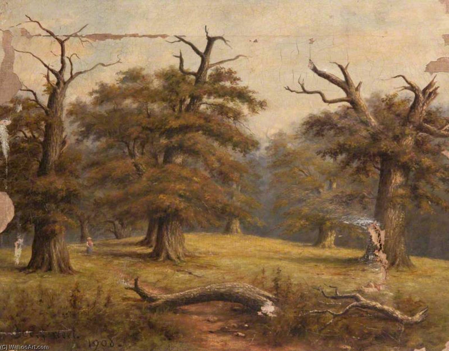 Order Art Reproductions Cadzow Forest, 1908 by George Sweet (Inspired By) (1909-1997) | ArtsDot.com
