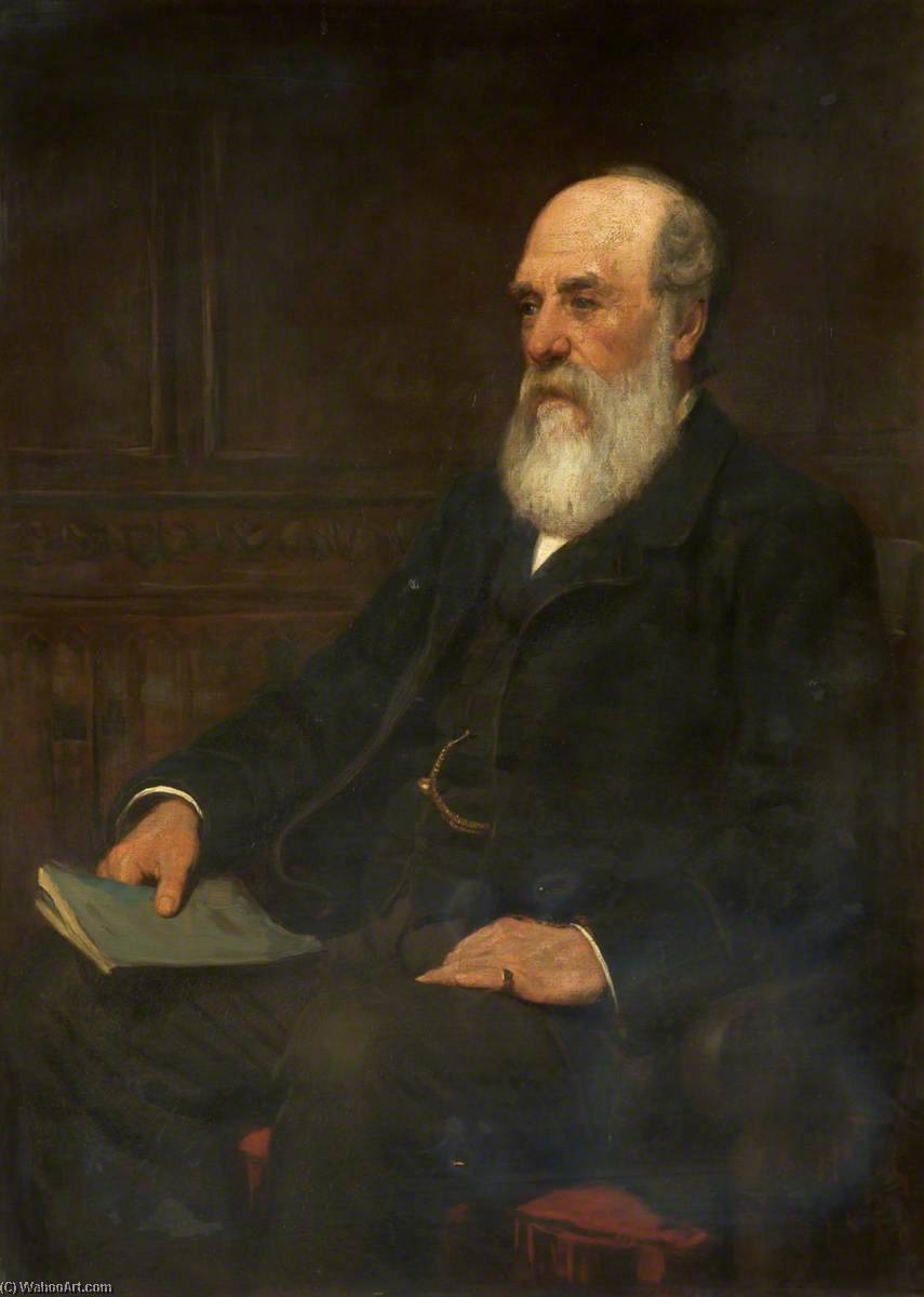 Order Art Reproductions Peter Rylands (1820–1887), MP by Hugh De Twenebrokes Glazebrook (1870-1935) | ArtsDot.com