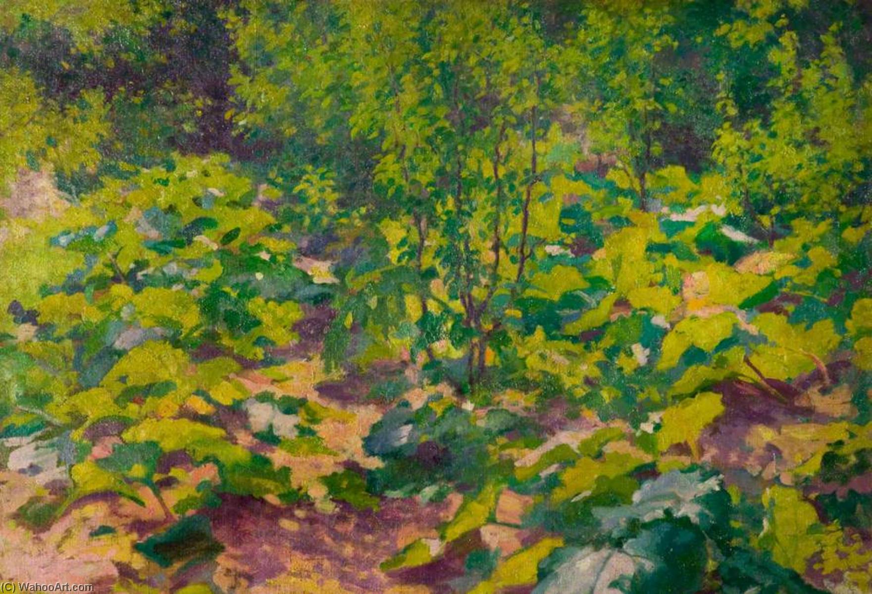 Order Paintings Reproductions Undergrowth, 1890 by William Tom Warrener (1861-1934) | ArtsDot.com