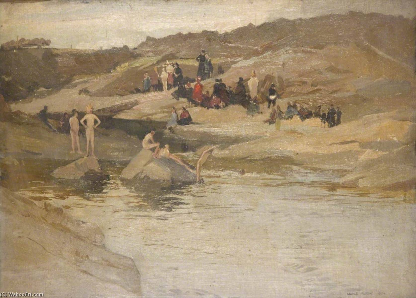 Order Art Reproductions Bathing, 1904 by George Murray (1875-1933) | ArtsDot.com