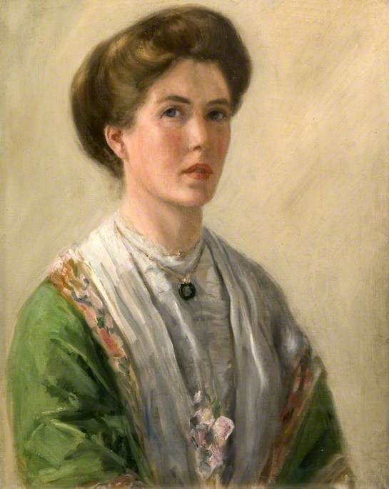 Order Oil Painting Replica Self Portrait, 1903 by Gertrude Mary Powys (1877-1952) | ArtsDot.com