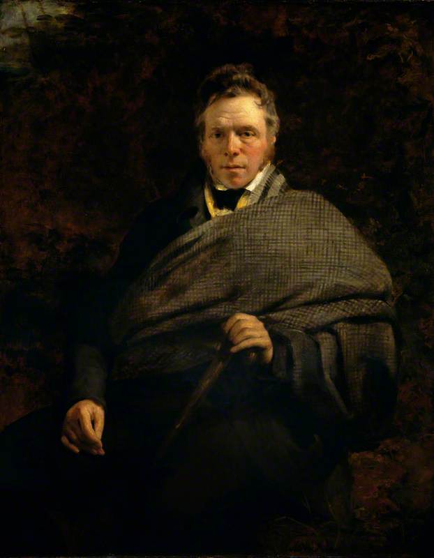 Order Artwork Replica James Hogg (1770–1835), Poet (The Ettrick Shepherd), 1830 by John Watson Gordon | ArtsDot.com