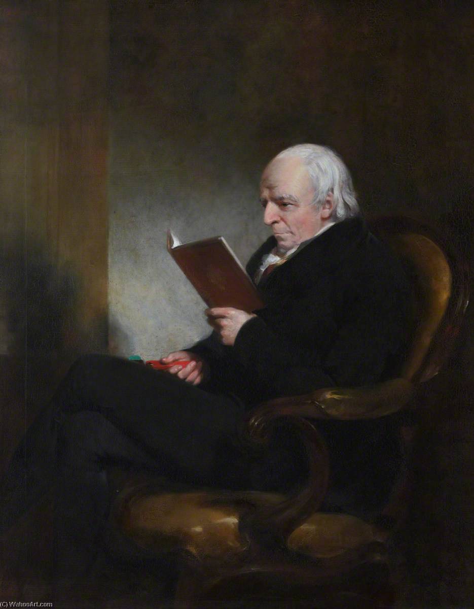 Order Oil Painting Replica Sir James Hall of Dunglass (1761–1832), 4th Baronet, FRSE by John Watson Gordon | ArtsDot.com