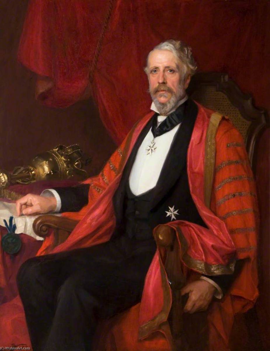 Ordinare Riproduzioni Di Quadri Sir William MacCormac (1836-1901), 1897 di Henry Harris Brown (1864-1948) | ArtsDot.com