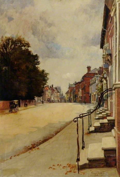 Buy Museum Art Reproductions North Bar Within, Beverley, East Riding of Yorkshire, 1916 by Mary Dawson Elwell (1874-1952) | ArtsDot.com