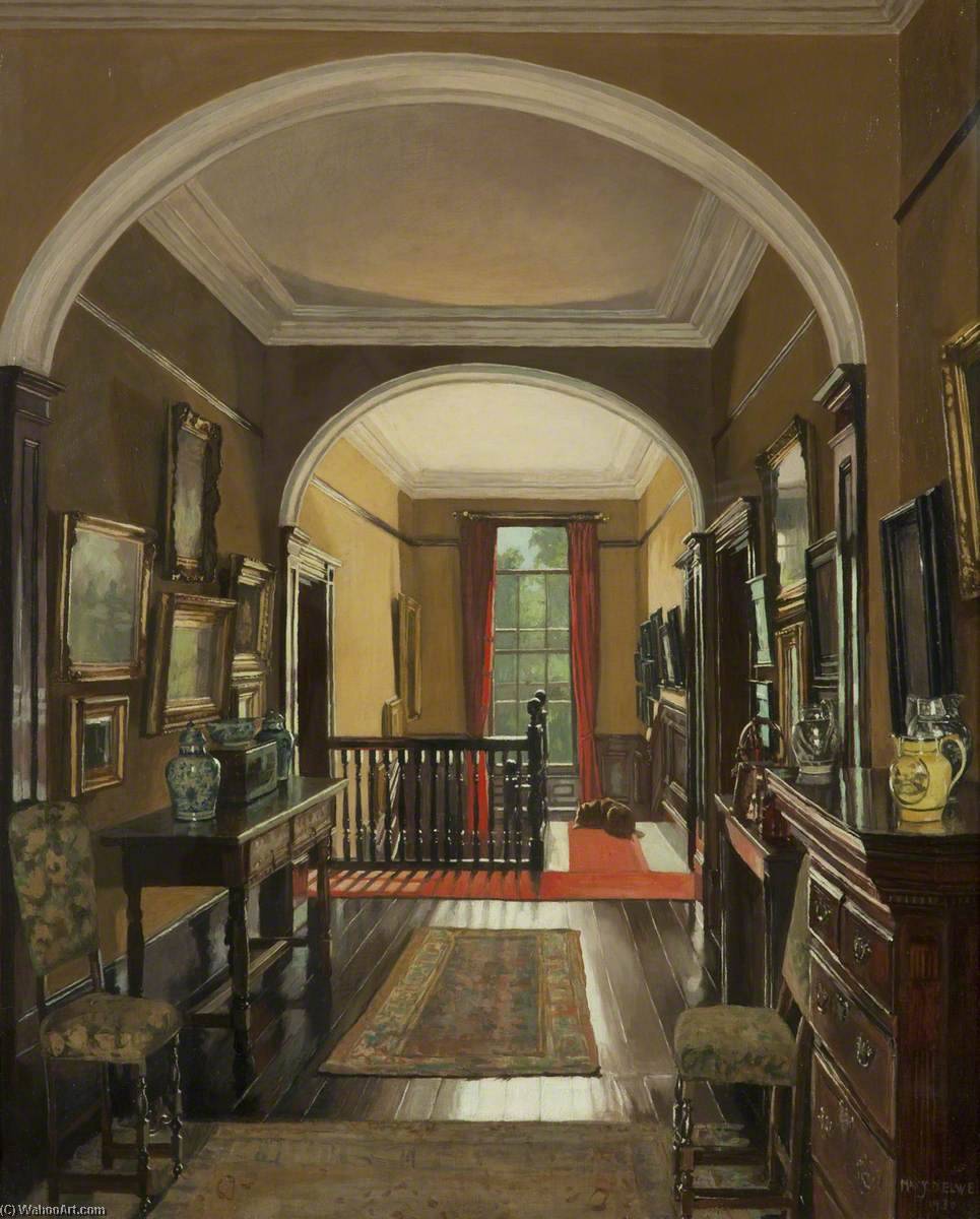 Order Paintings Reproductions The Landing in Summer, 1930 by Mary Dawson Elwell (1874-1952) | ArtsDot.com