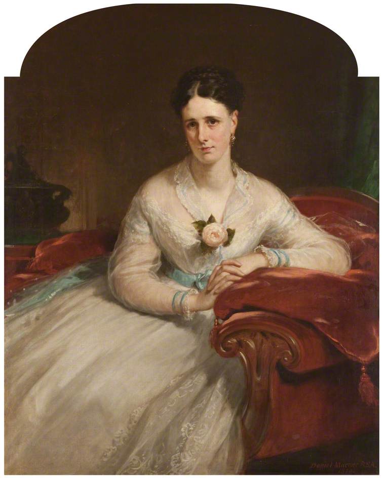 Order Oil Painting Replica Mrs Peter Simpson, 1870 by Daniel Macnee (1806-1882) | ArtsDot.com
