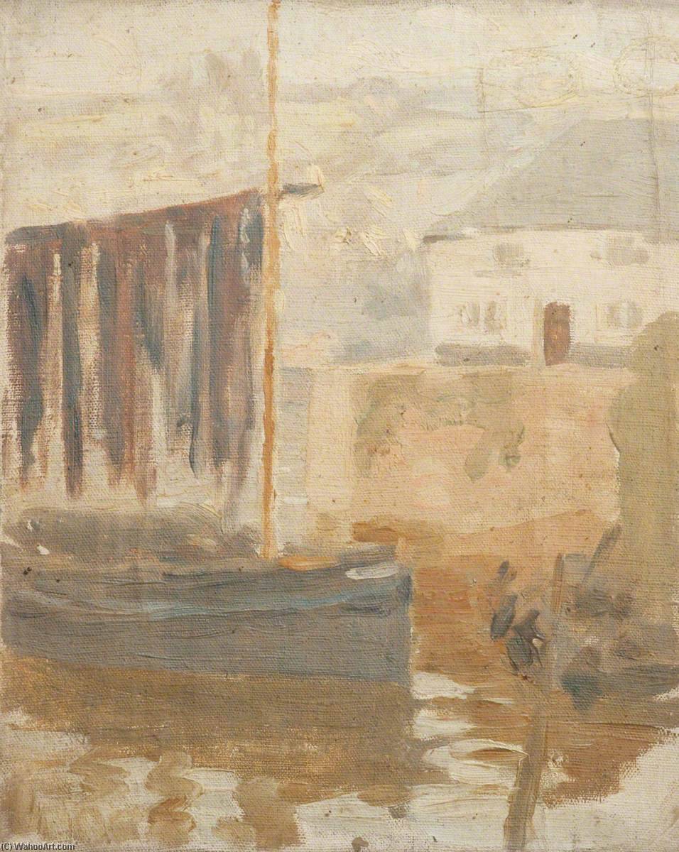 Order Oil Painting Replica Ships by Carey Boynes Morris (Inspired By) (1882-1968) | ArtsDot.com